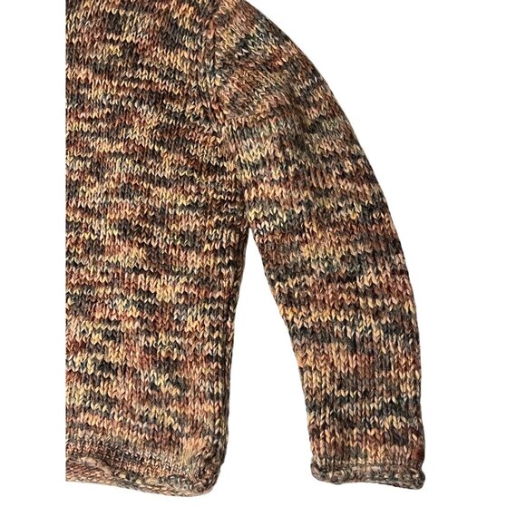 Columbia Women XL Multicolor Knit Sweater  Wool Blend Turtleneck Warm Soft Comfy - Picture 5 of 12
